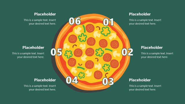 Editable Pizza Slides Template for PPT Presentation