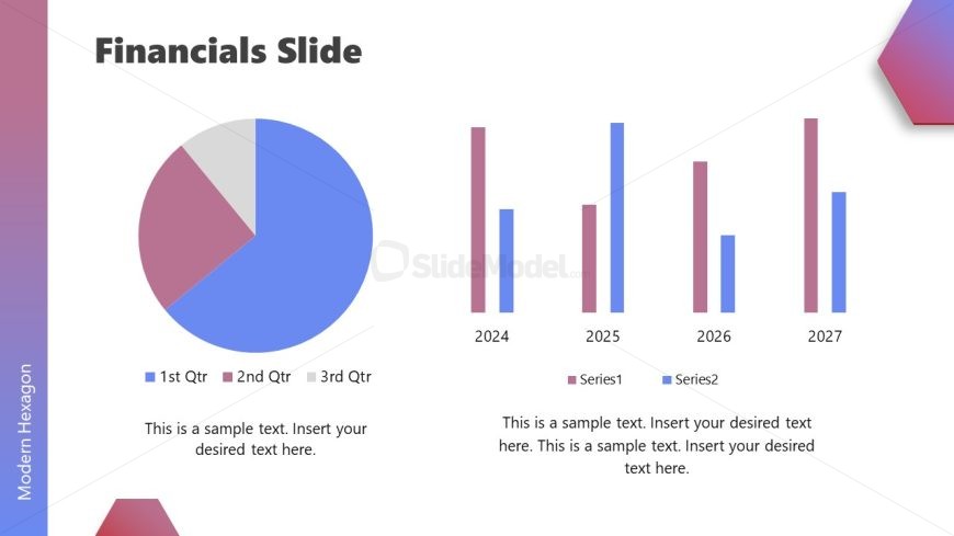 PowerPoint Template for Modern Pitch Deck 