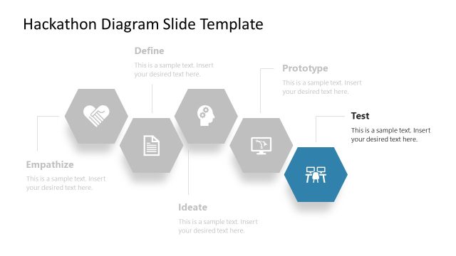 PowerPoint Template for Hackathon Diagram Presentation
