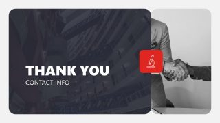 Research Presentation PowerPoint Template - Thank You Slide