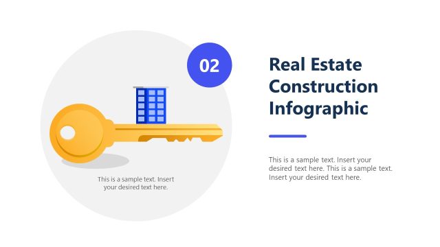 Editable Real Estate Construction Infographic PPT Template