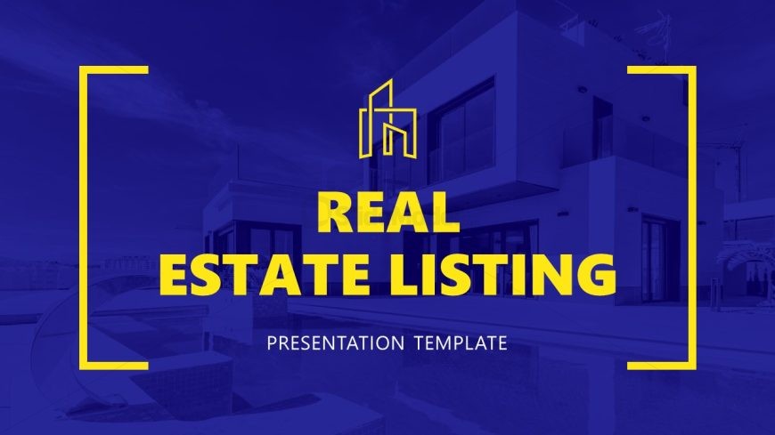 Real Estate Listings Slide PPT Template