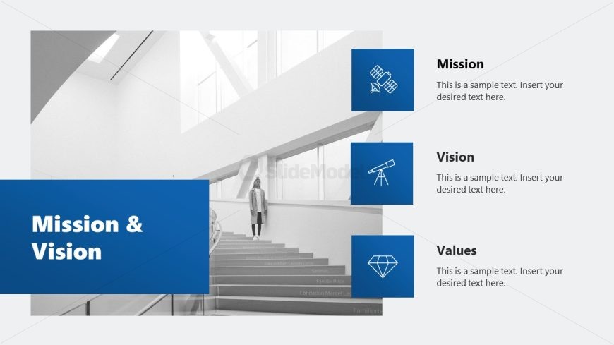 Business Overview Template - Mission Slide
