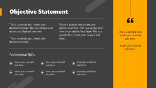 Simple Resume PowerPoint Template 