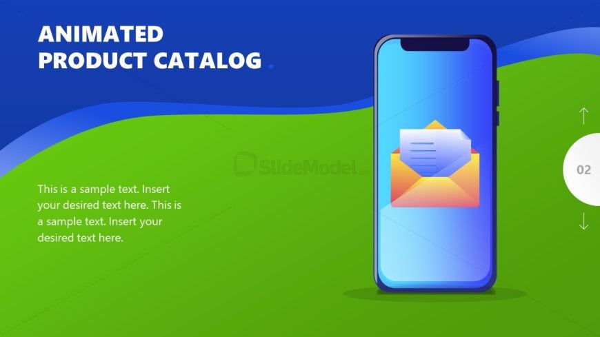 Animated Product Catalog Slide