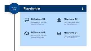 powerPoint Template for Vertical Product Development Timeline Presentation 