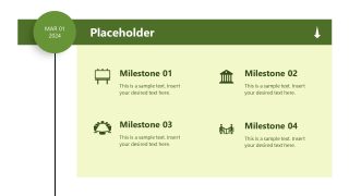 Vertical Product Development Template Slide 