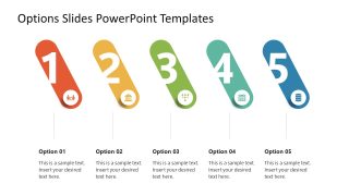 Editable Options Numbering Presentation Template 