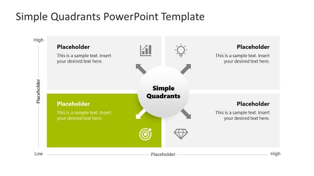 Simple Quadrants Presentation Template