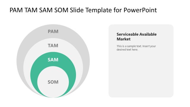SAM Spotlight Slide – PAM TAM SAM SOM Template