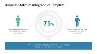 Percentage Infographic Template Slide 