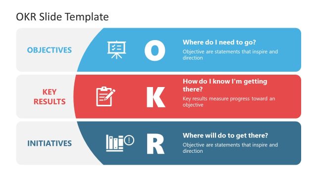OKR Slide PowerPoint Template