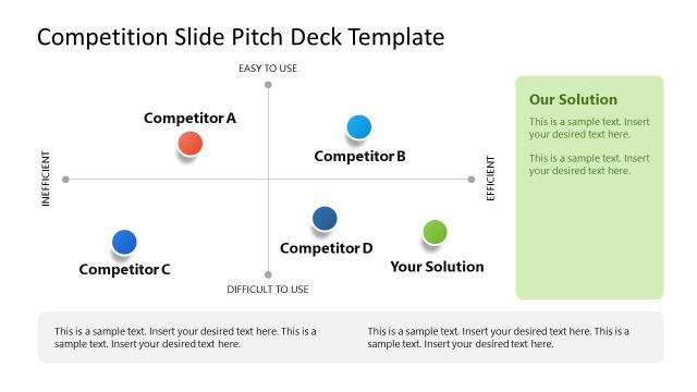Editable Competition Slide Pitch Deck PPT Template