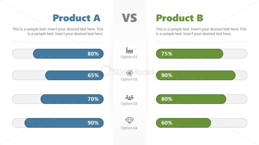 Cost Comparison Template for Presentation