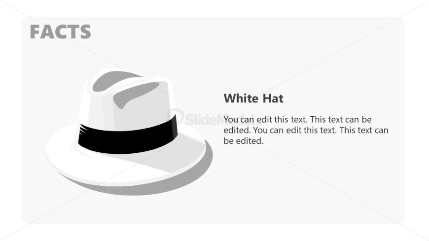 Six Thinking Hats PPT Slide for Presentation