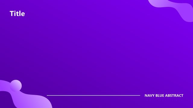 Editable Purple Abstract PPT Background