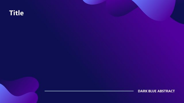 Dark Blue Curved Wave Background Template