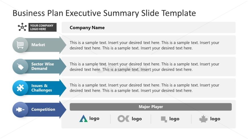 Business Plan Executive Summary Presentation Template