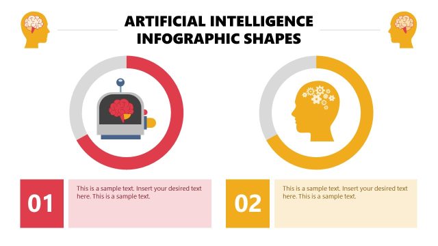 AI Infographic Shapes Presentation Slide