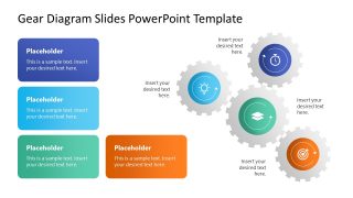 Gear Diagram PPT Slide