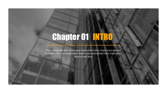 Chapter 1 Slide – Corporate PPT Template