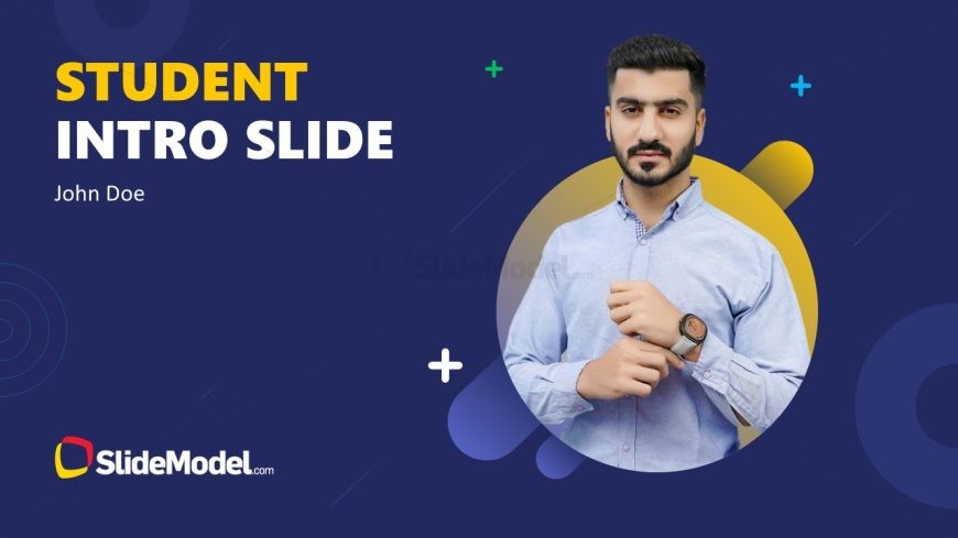 Animated Student Intro Template for PowerPoint