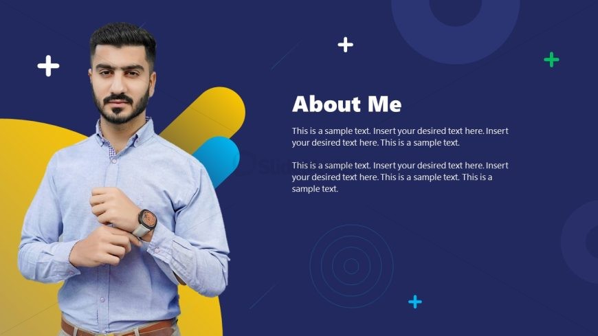 Animated Student Intro Slide for PowerPoint