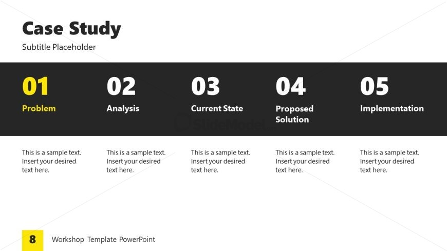 Case Study Slide Template for Workshop Presentation