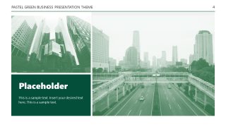 Pastel Green Business PPT Slide  