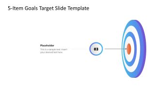 PPT Goal Target Slide Template 