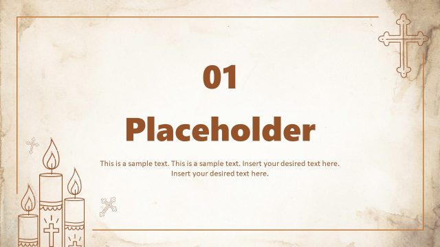 Clergy Presentation Slide Template