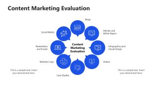 Creative Digital Marketing Audit Diagram Template 