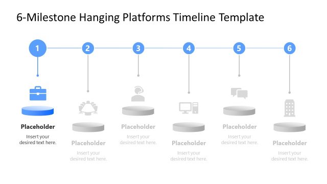 Hanging Platforms Timeline Presentation Template