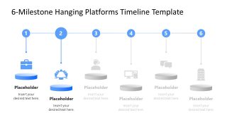 Spotlight Slide - 6-Milestone Hanging Platforms Timeline