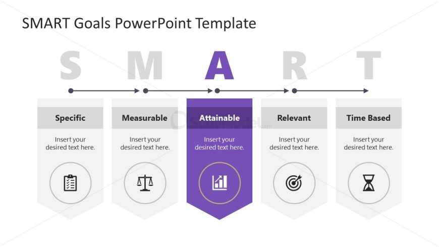 SMART Goals PowerPoint Slide 