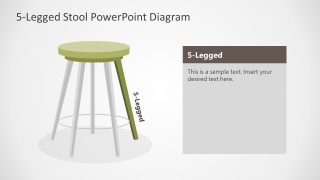 5-Legged Stool PPT Slide Diagram 