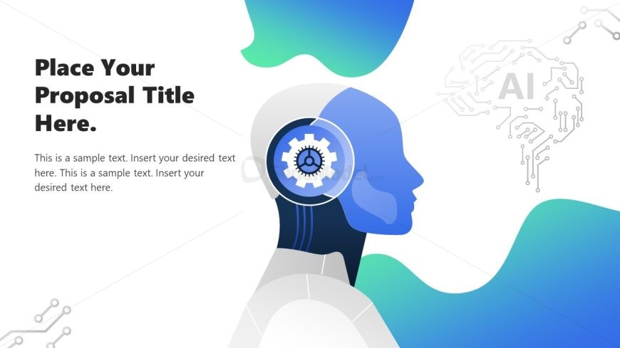 Editable AI Presentation PPT Template
