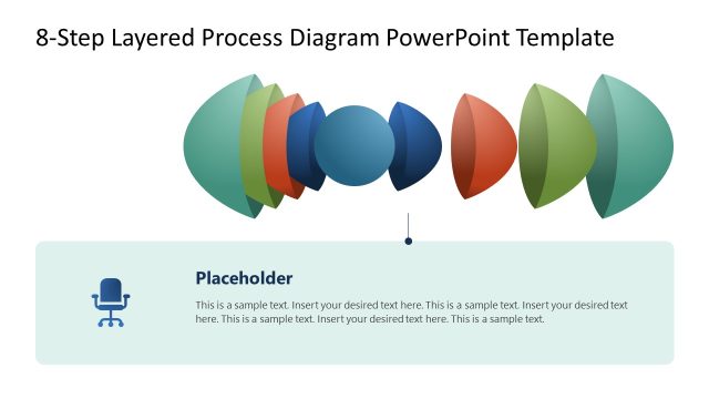 Step 8 PowerPoint Slide – Layered Process Diagram Template