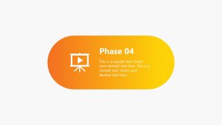 9-Phase Animated Roadmap Concept PowerPoint Slide  