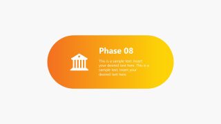 9-Phase Animated Roadmap Concept PPT Presentation Slide 
