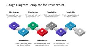 8-Stage Diagram PowerPoint Template 