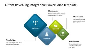 PPT Template for 4-Items Infographics Presentation 