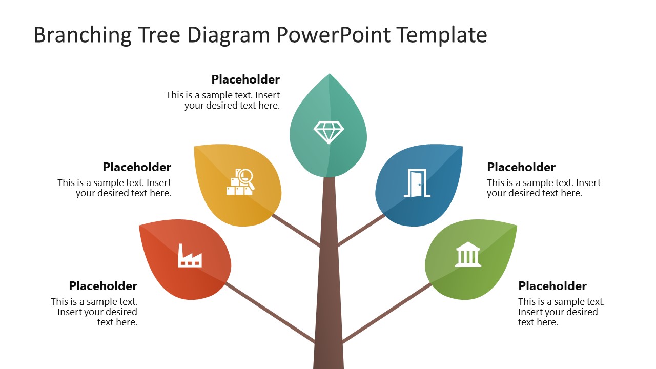 Branching Tree PowerPoint Template