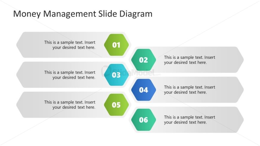 Editable Money Management Template Slide 