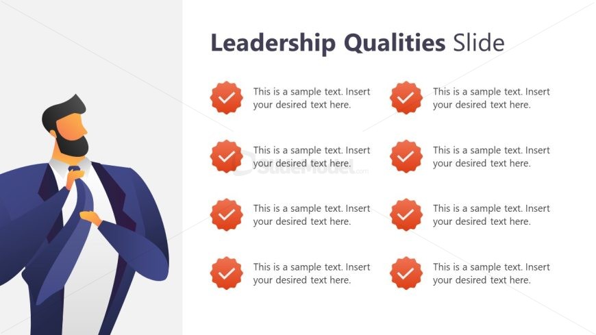 Qualities of a Good Leader slide