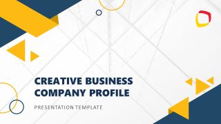 Editable Business Company Profile PPT Template 