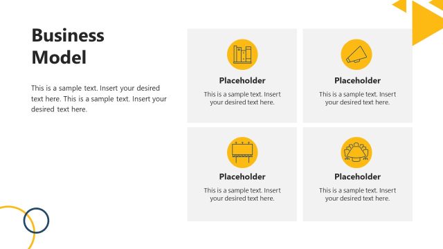 Editable Business Model PPT Template