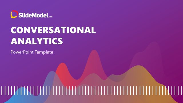 Conversational Analytics PPT Template Title Slide
