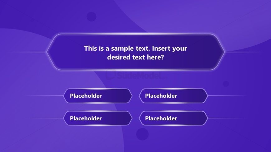 Question & Answer Game Template Slide