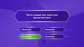 Question & Answer Game Template for Presentation 